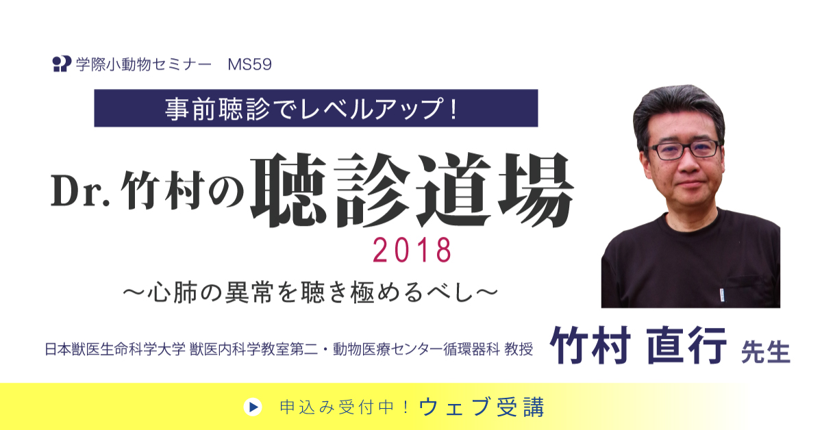No.MS59 Dr.竹村の聴診道場2018