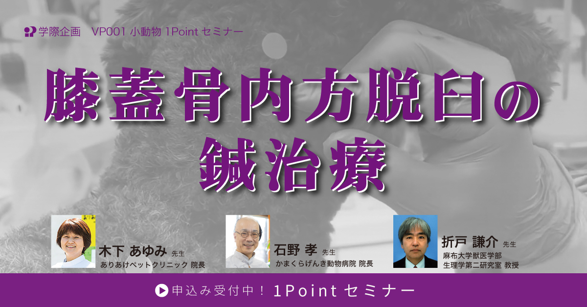 VP001　膝蓋骨内方脱臼の鍼治療