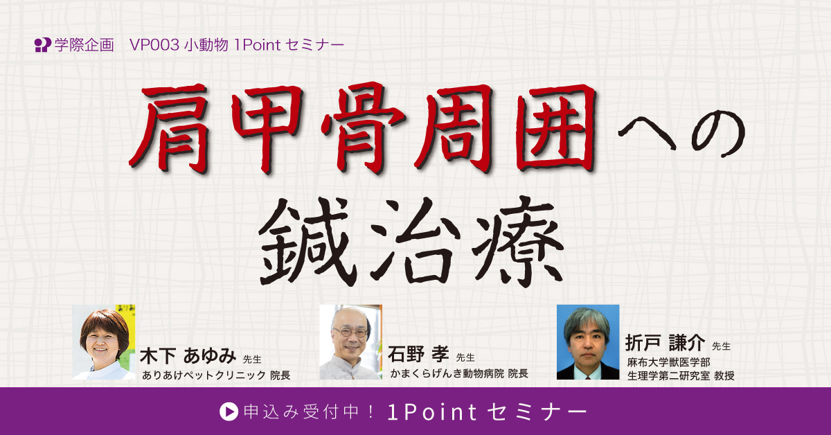 VP003　肩甲骨周囲への鍼治療